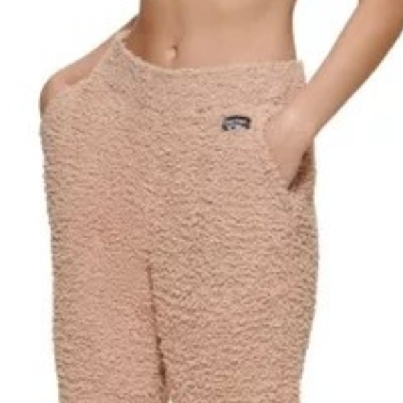 Calvin Klein Womens Shaggy Knit Pull-On Joggers - Picture 2 of 5